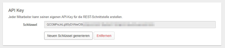 easybill API Key